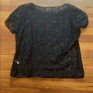 American apparel lace top